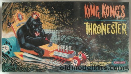 Polar Lights 1/12 King Kong's Thronester - (Aurora Molds), 5016 plastic model kit
